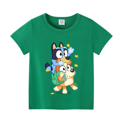 Tee-Shirt à Manches Courtes Bluey
