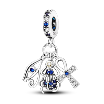 Charms Série Bleue en argent 925