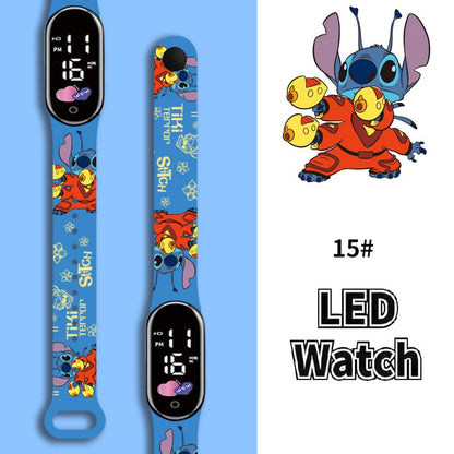 Montres Stitch et Angel Tactile pour Enfant