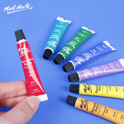 12/24/36 Tubes of gouache paints 