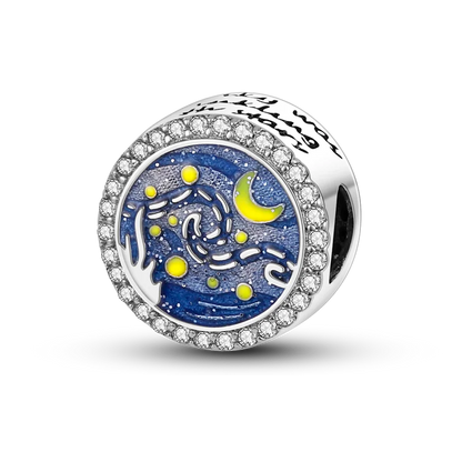 Charms Série Bleue en argent 925