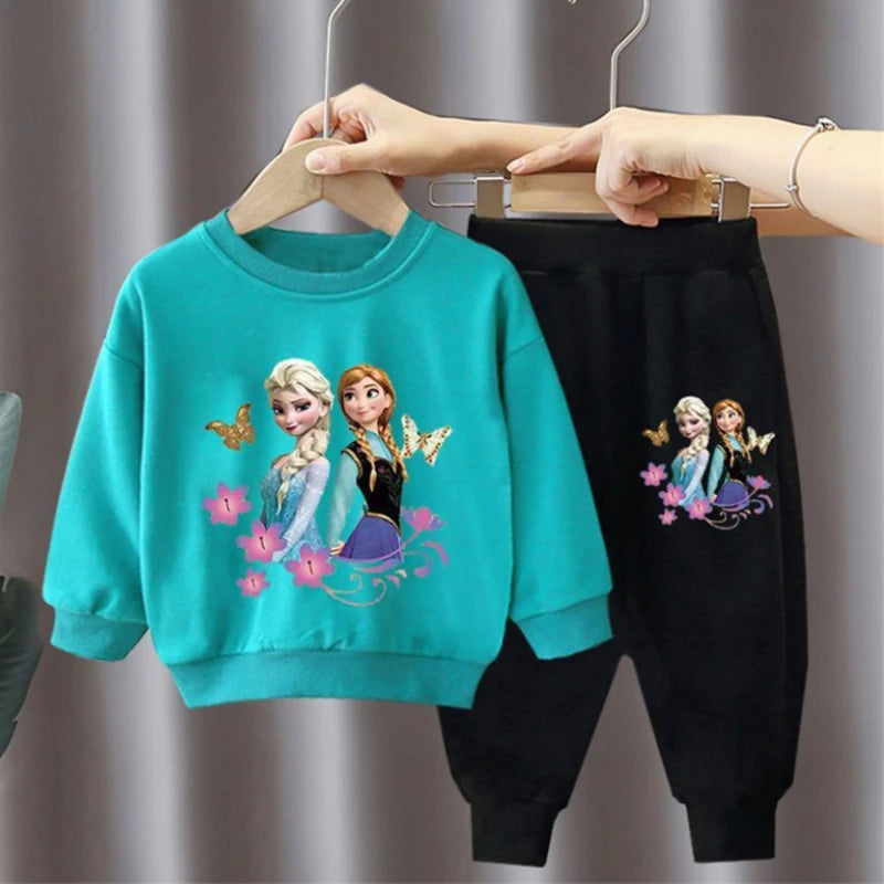 Sweat-Shirt et Pantalon de Survêtement Princesse Elsa