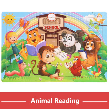 Puzzles en Bois 12 ou 30 Pièces pour Enfant