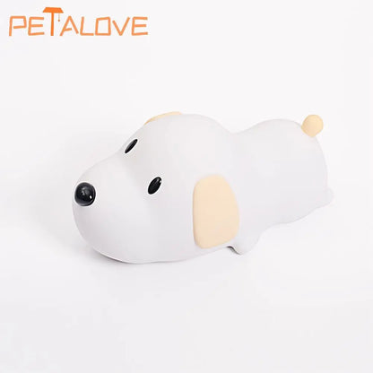 Rechargeable LED night light in the shape of animals, clouds, stars,... 