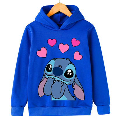 Ensemble Sweat à Capuche et Pantalon Stitch (divers coloris)