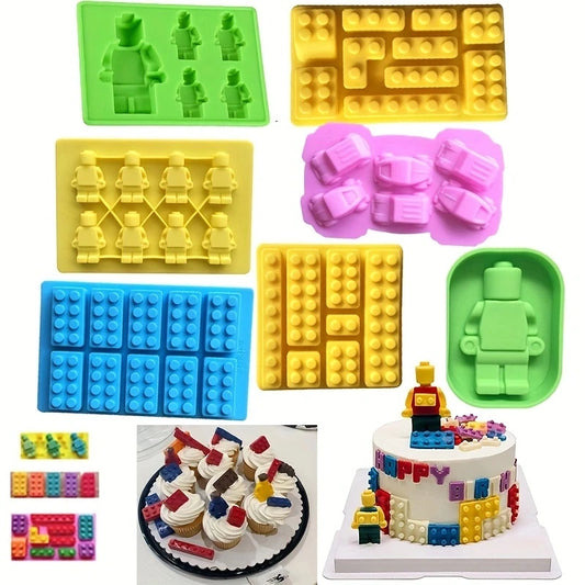 Building Brick Silicone Molds 