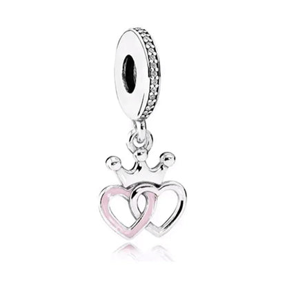 Charms Série Rose en Argent 925