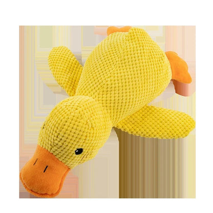 Plush duck for dogs 