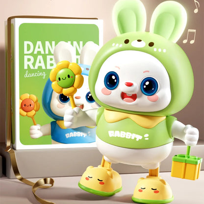 Electronic dancing rabbit toy 