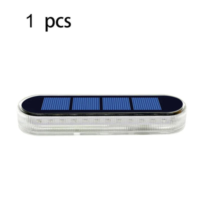 LED solar outdoor lights for gardens, walls, terraces 