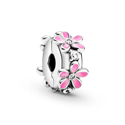 Charms Série Rose en Argent 925