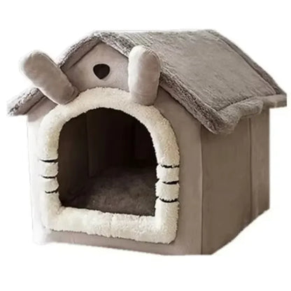 Comfortable indoor dog and cat kennel