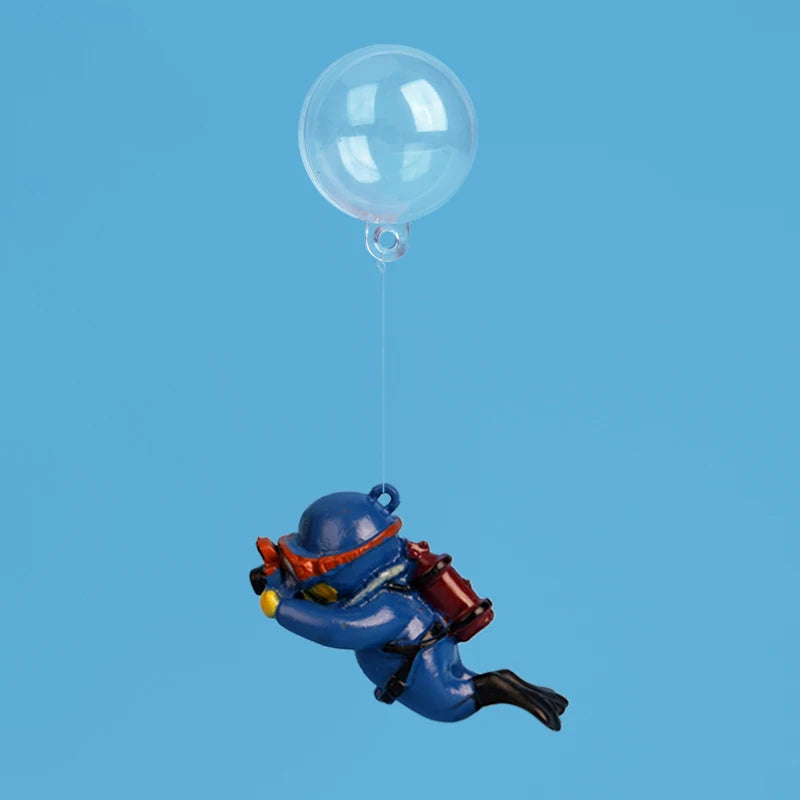 Mini diver aquarium decoration 