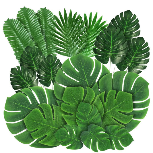 Feuilles de Palmier Tropicales pour Décorations Exotiques