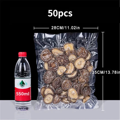 Sachets pour Machine de mise Sous Vide/Scelleuse en lot de 50PCS
