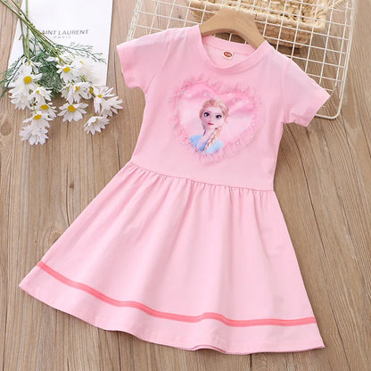 Robe d'Été Motif Princesse
