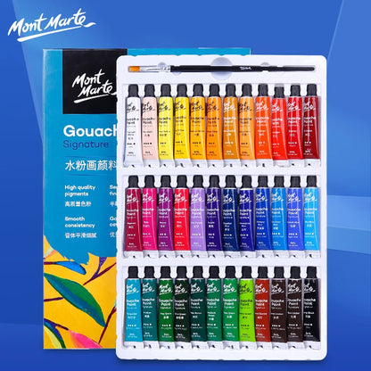 12/24/36 Tubes of gouache paints 