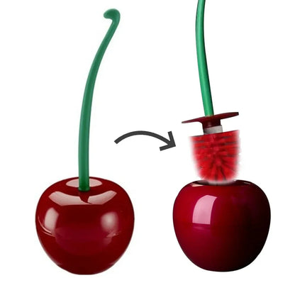 Fruit-shaped toilet brush 