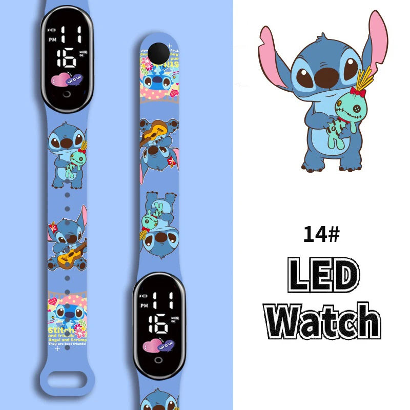 Montres Stitch et Angel Tactile pour Enfant