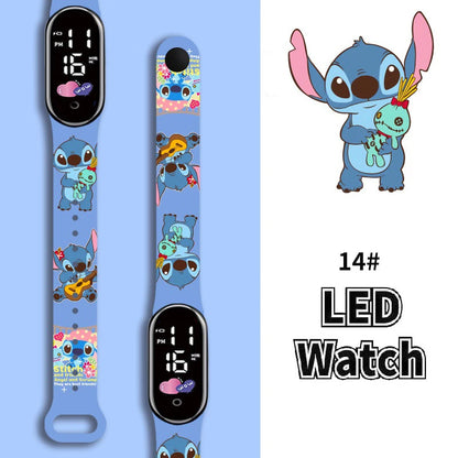 Montres Stitch et Angel Tactile pour Enfant