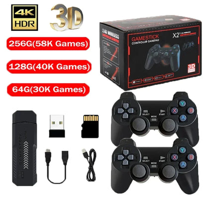Console de Jeux Vidéos Rétrogaming X2 plus 256 Go 50 000 Jeux