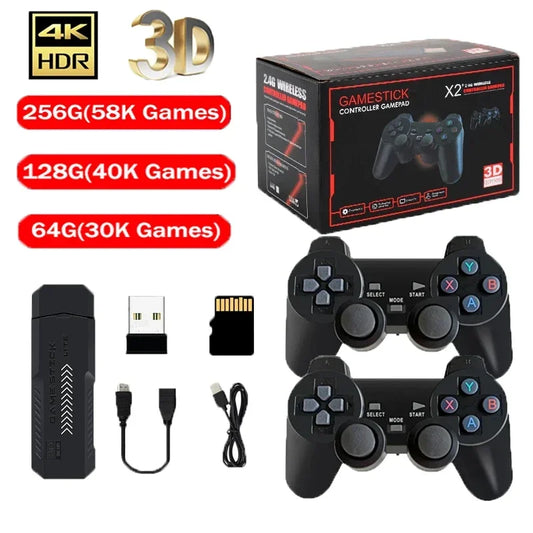 Console de Jeux Vidéos Rétrogaming X2 plus 256 Go 50 000 Jeux