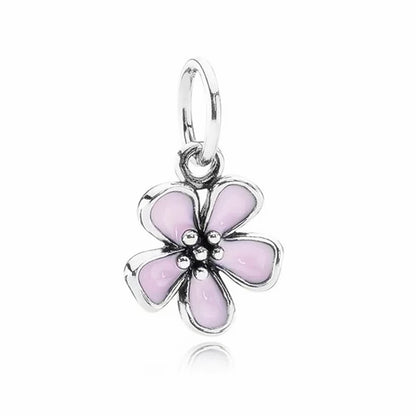 Charms Série Rose en Argent 925