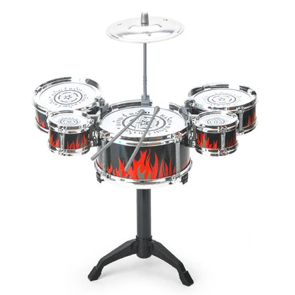 9-piece drum set for children 