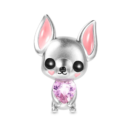Charms Série Rose en Argent 925