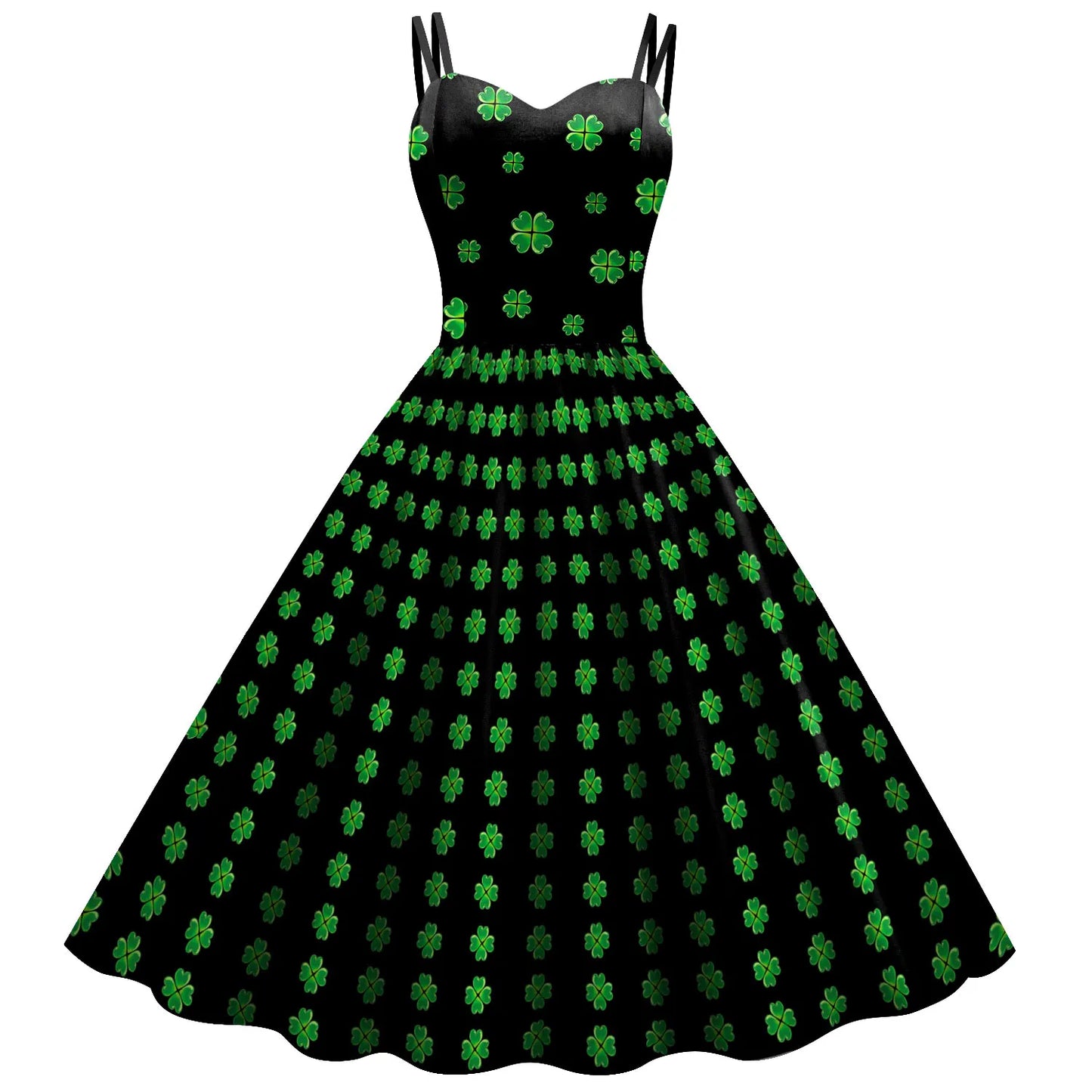 Saint Patrick's Day Women's Evening Dress 