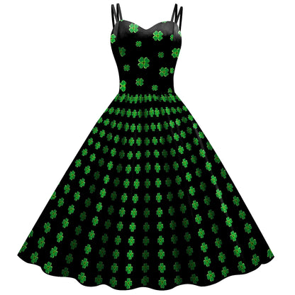 Saint Patrick's Day Women's Evening Dress 