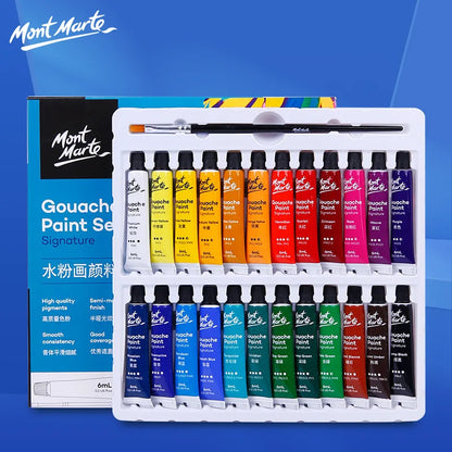 12/24/36 Tubes of gouache paints 