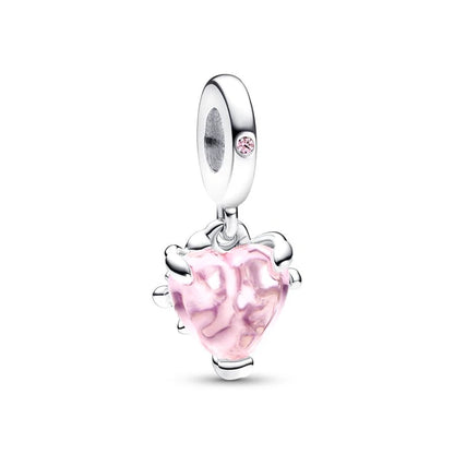 Charms Série Rose en Argent 925