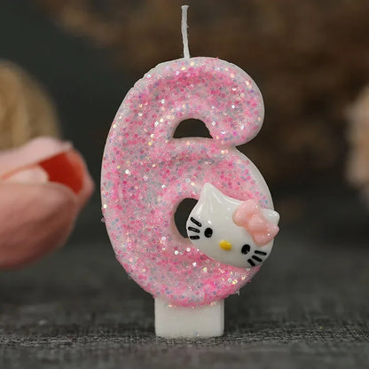 Hello Kitty Birthday Candles