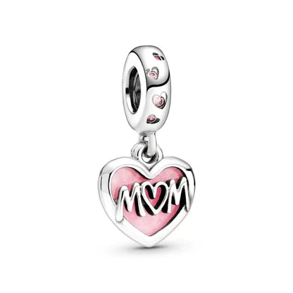 Charms Série Rose en Argent 925