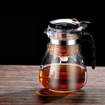 Théière en Verre avec Filtrage