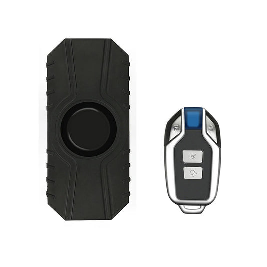 Waterproof bicycle alarm with remote control 