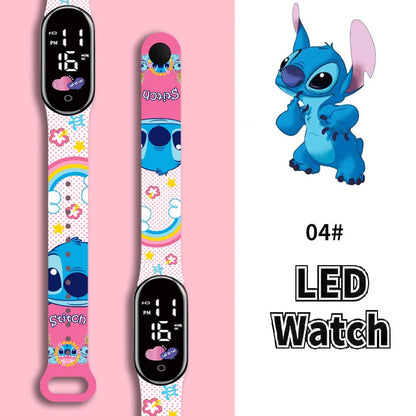 Montres Stitch et Angel Tactile pour Enfant