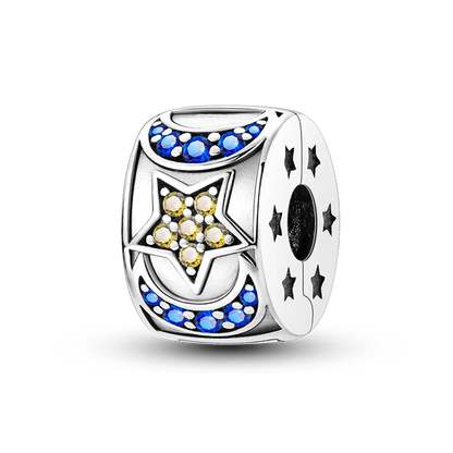 Charms Série Bleue en argent 925