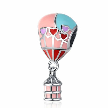 Charms Série Rose en Argent 925