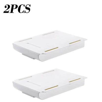 Self-adhesive storage organizer 