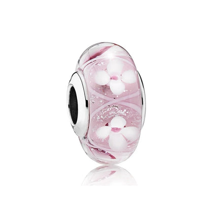 Charms Série Rose en Argent 925