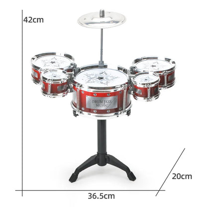 9-piece drum set for children 