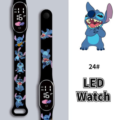 Montres Stitch et Angel Tactile pour Enfant