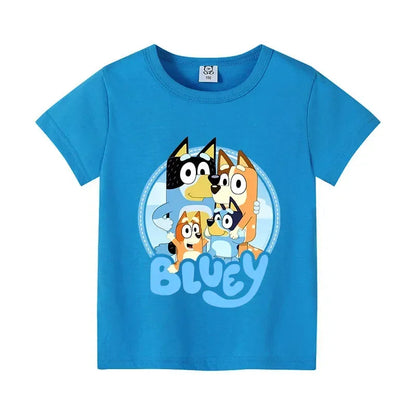 Tee-Shirt à Manches Courtes Bluey