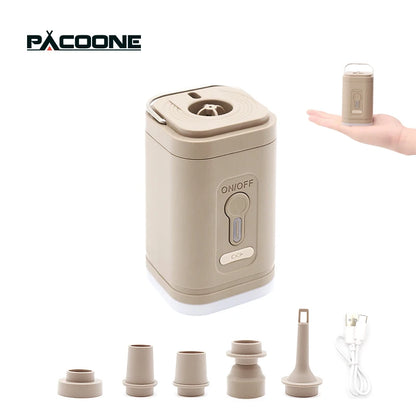 Pompe à Air Électrique Portable 3 en 1  PACOONE