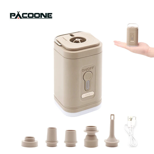 Pompe à Air Électrique Portable 3 en 1  PACOONE