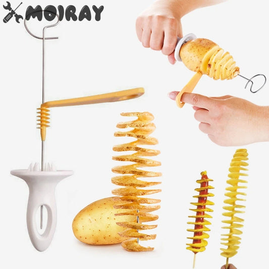Potato and vegetable skewer machine 