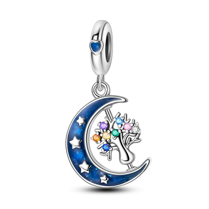 Charms Série Bleue en argent 925