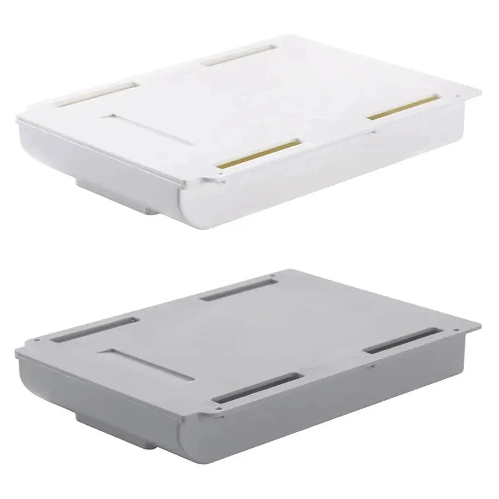 Self-adhesive storage organizer 